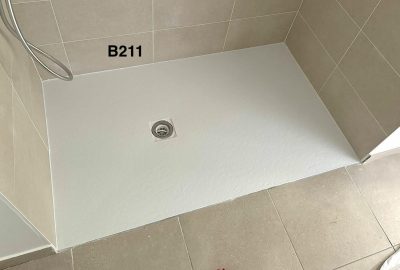 bac a douche suite rénovation